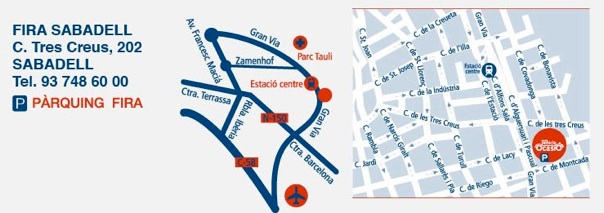 Mapa Fira Sabadell